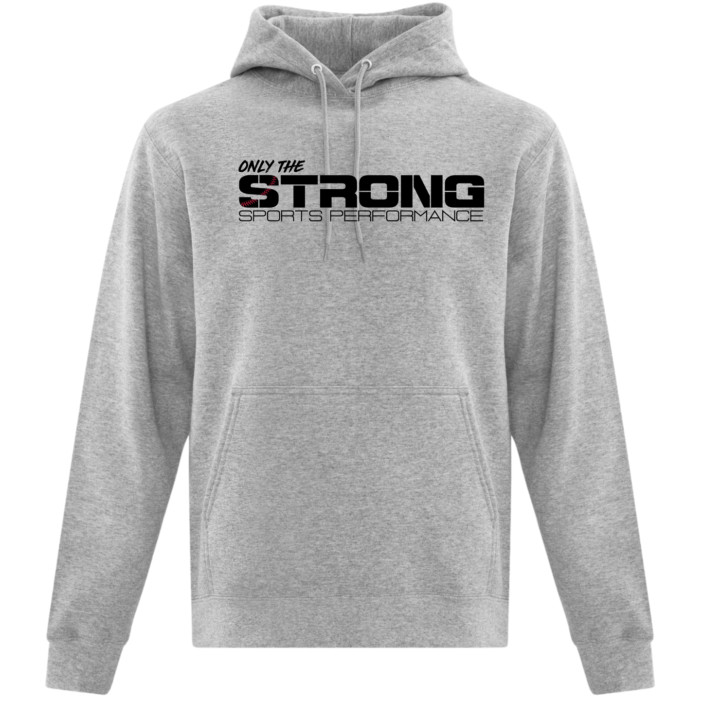 Only The Strong Cotton/Poly Hoodie