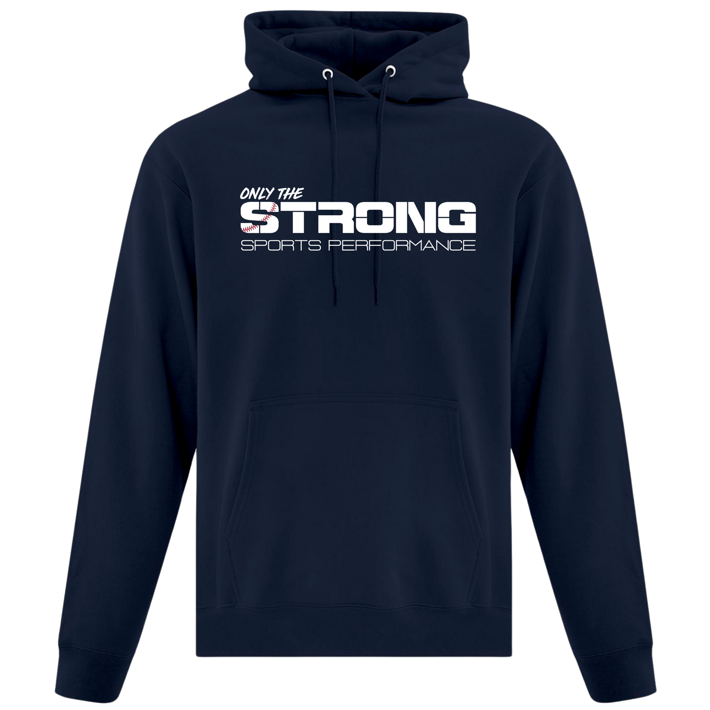 Only The Strong Cotton/Poly Hoodie