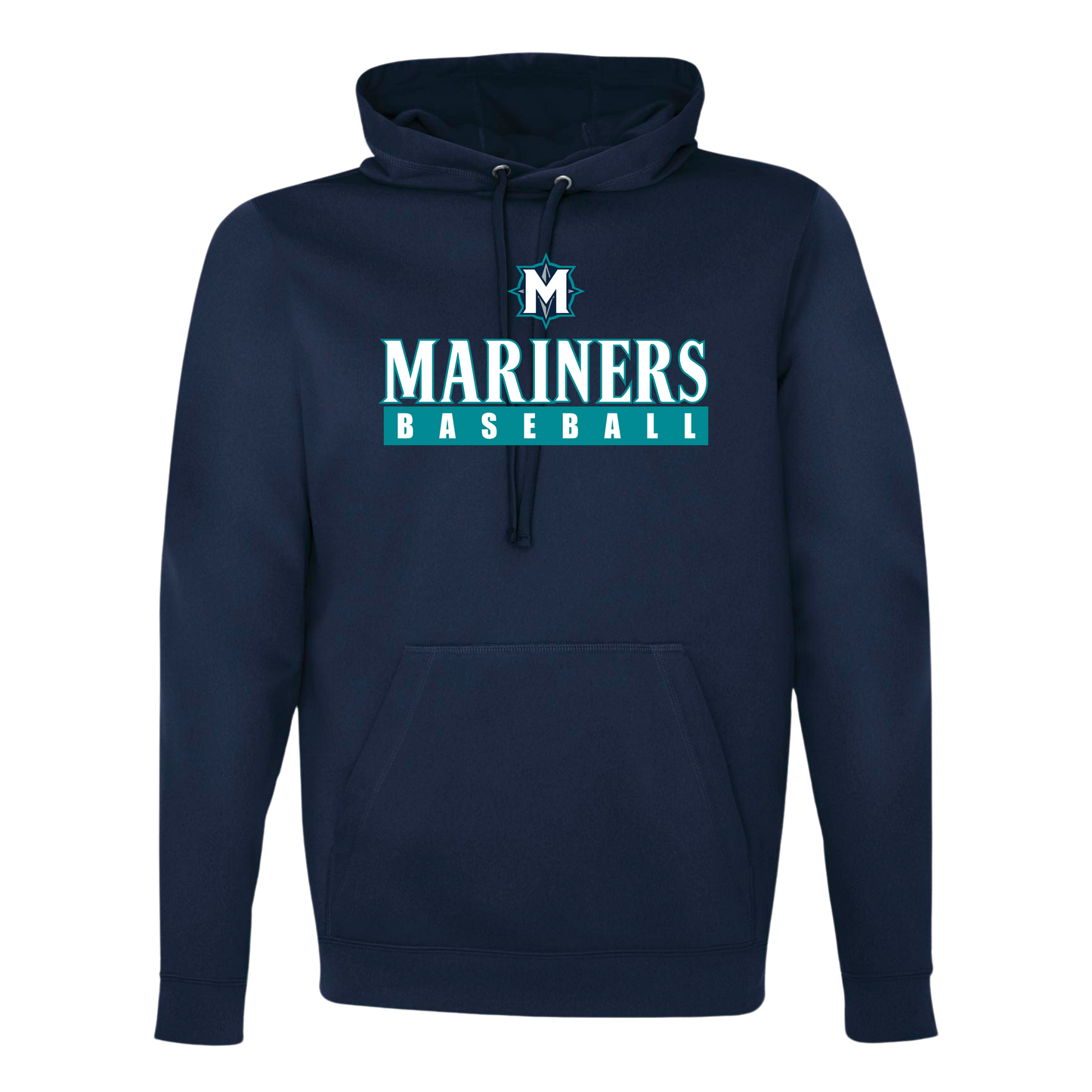 Mariners Baseball 100% Polyester Hoodie