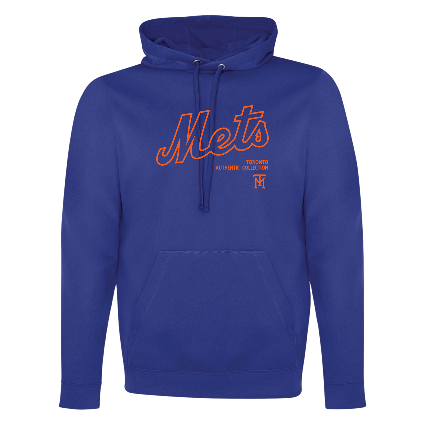 COMING SOON - Mets Authentic Collection Cotton/Poly Hoodie