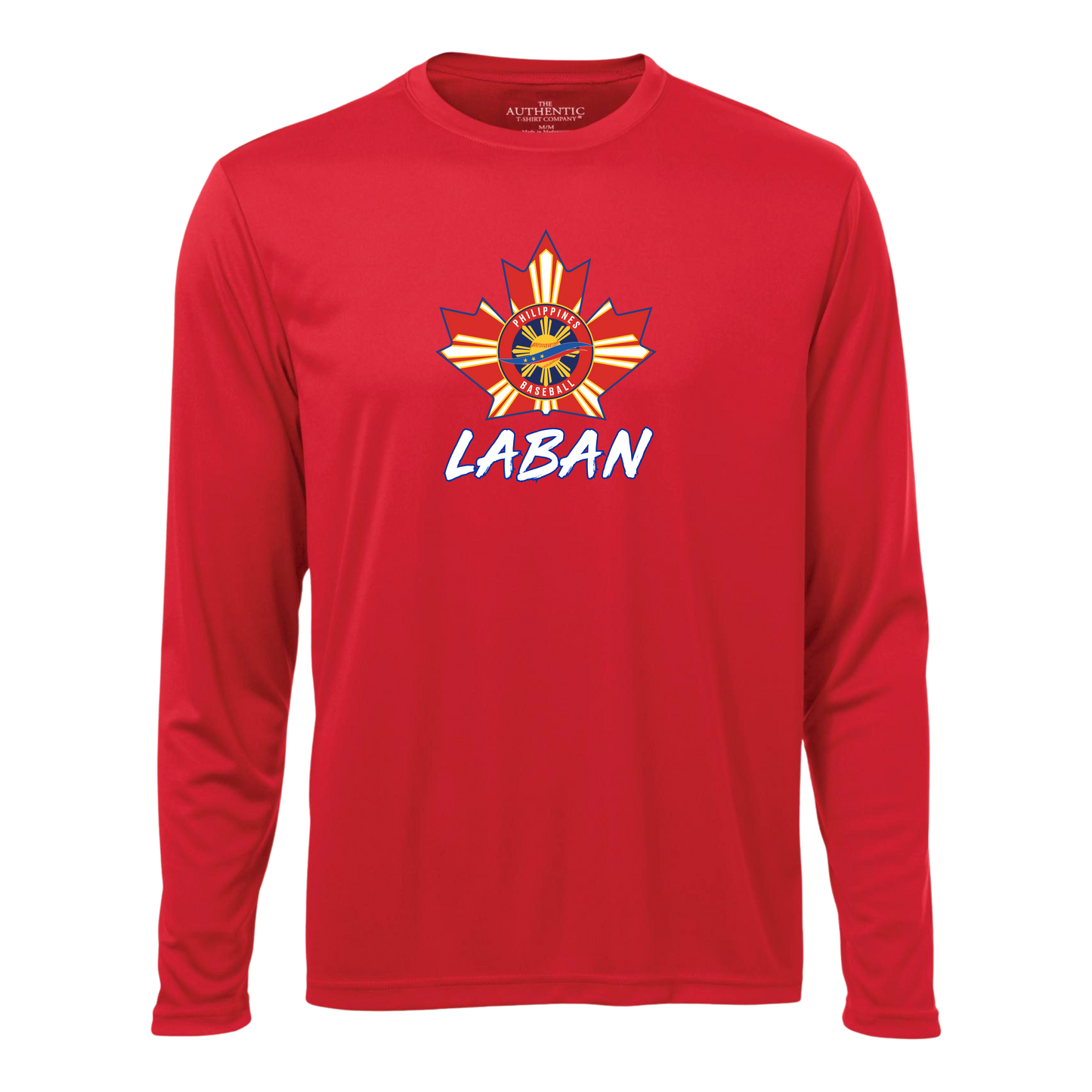 LABAN 100% Polyester Long Sleeve Tee (dri-fit)