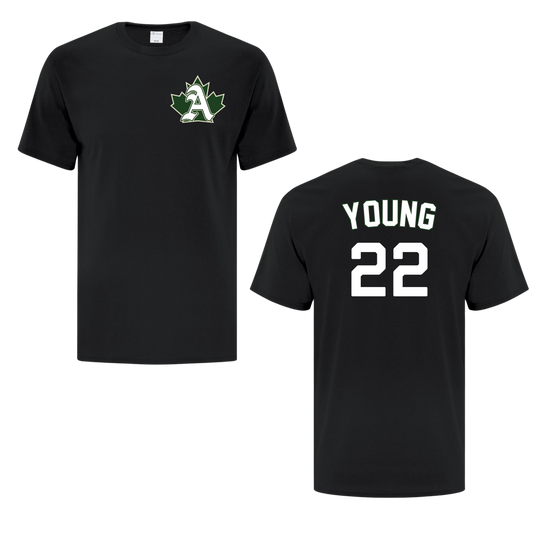 Personalized Name & Number Cotton/Poly T-Shirt