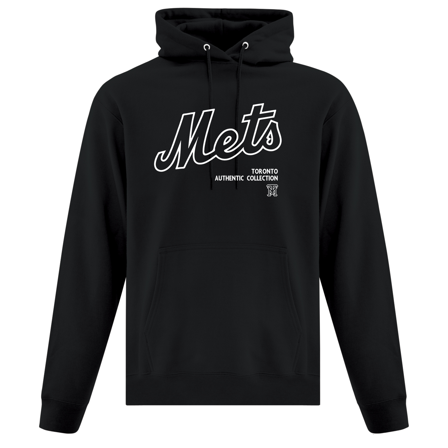 Mets Authentic Collection 100% Polyester ATC Hoodie OR Midweight Cotton/Poly Hoodie