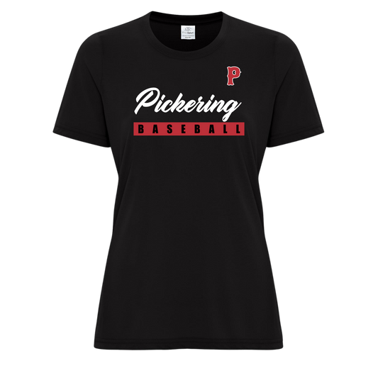 PICKERING BASEBALL LADIES COTTON BLEND TEE