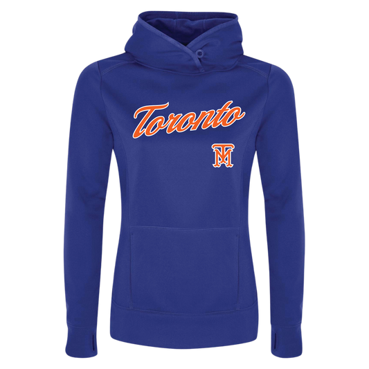 COMING SOON - Ladies 100% Polyester "Toronto" Script Hoodie