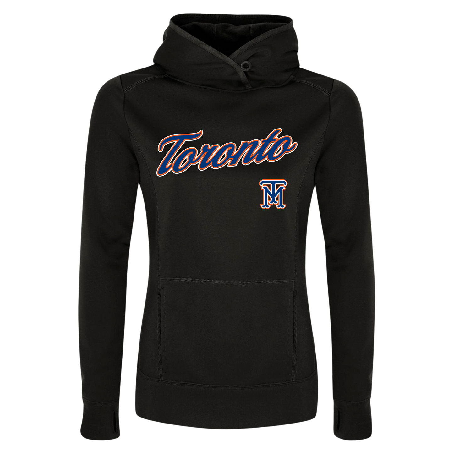 COMING SOON - Ladies 100% Polyester "Toronto" Script Hoodie