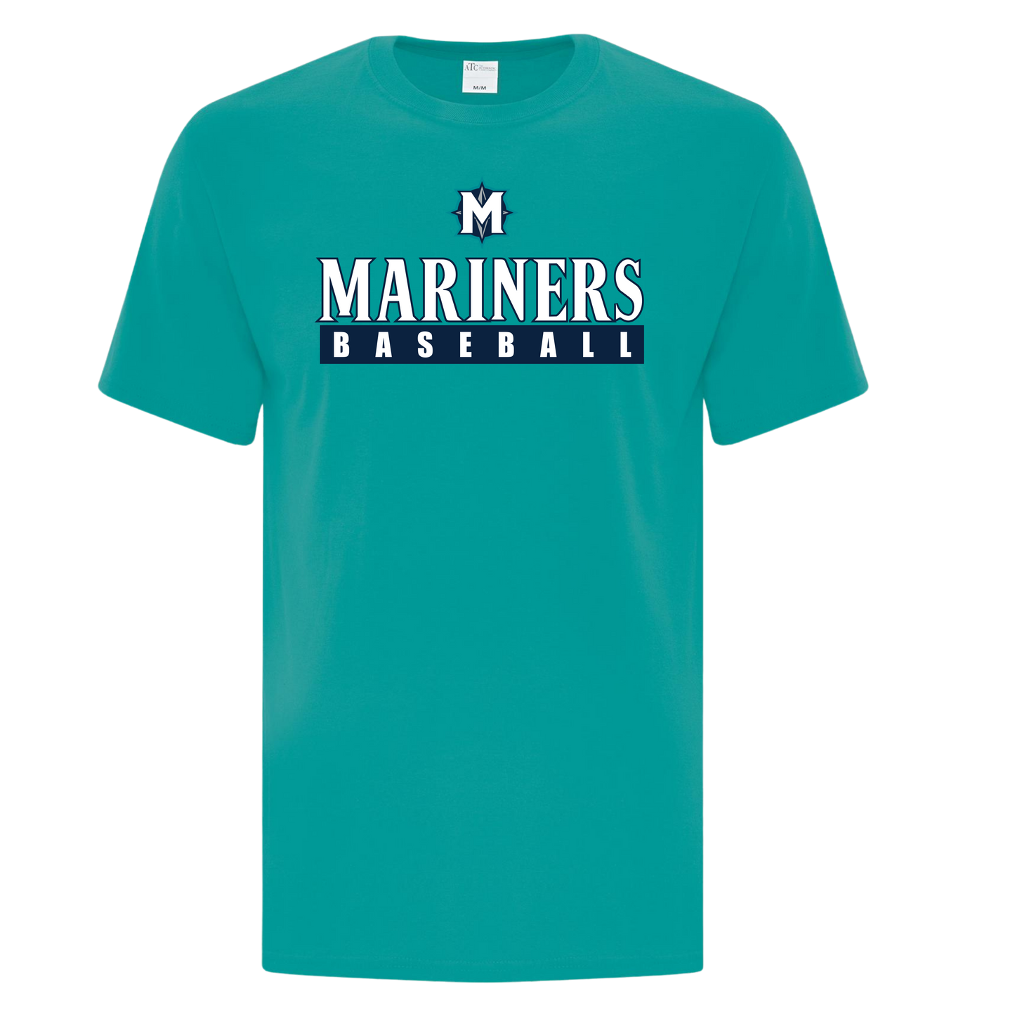 Mariners Baseball Cotton Blend Tee (Not "DRI-FIT" material)