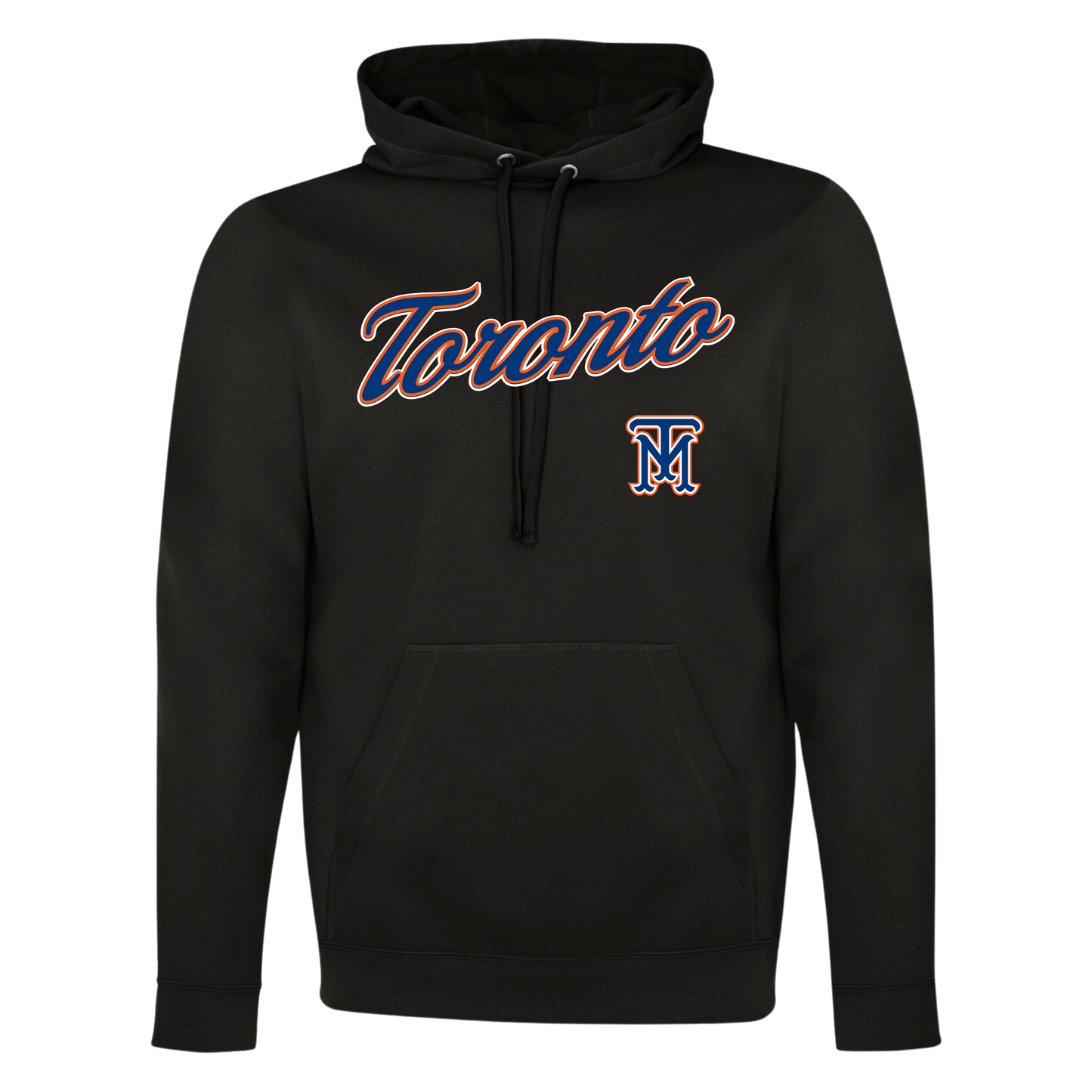 Toronto Script 100% Polyester OR Cotton/Poly Fleece Hoodie