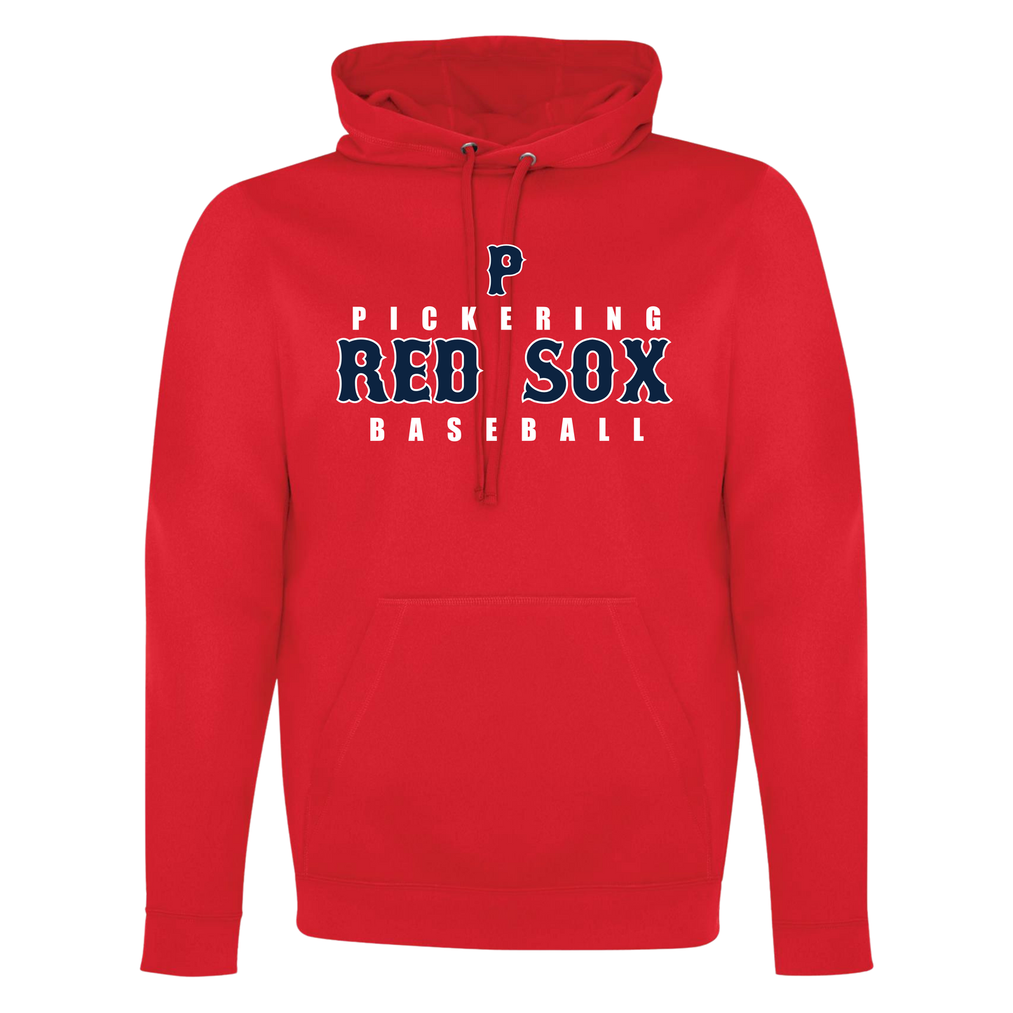 RED SOX BASEBALL 100% POLYESTER HOODIE