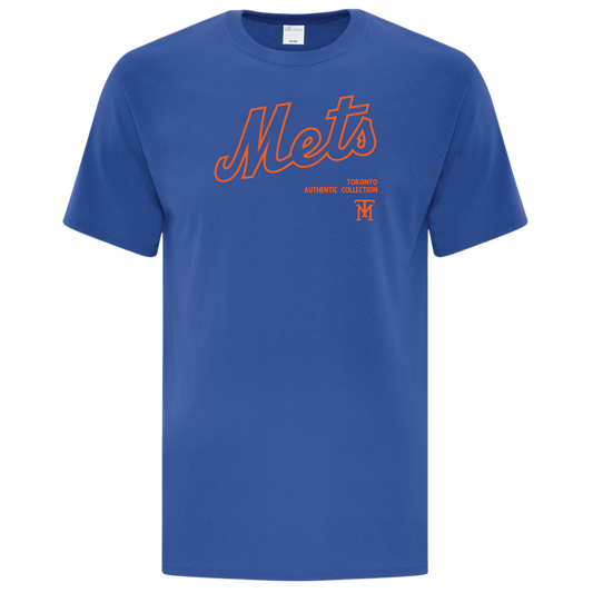 COMING SOON - Mets Authentic Collection Cotton/Poly Tee