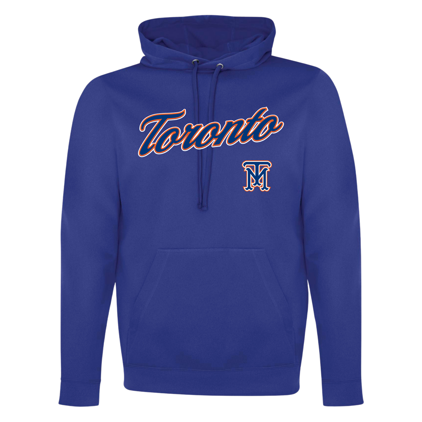 Toronto Script 100% Polyester OR Cotton/Poly Fleece Hoodie