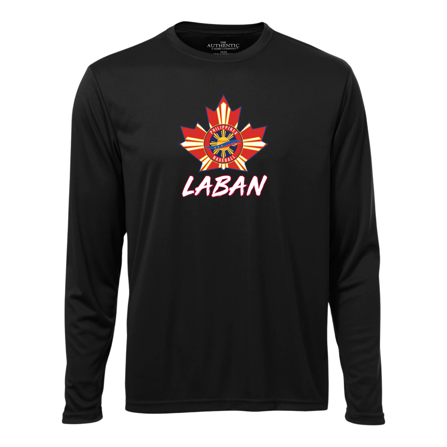 LABAN 100% Polyester Long Sleeve Tee (dri-fit)