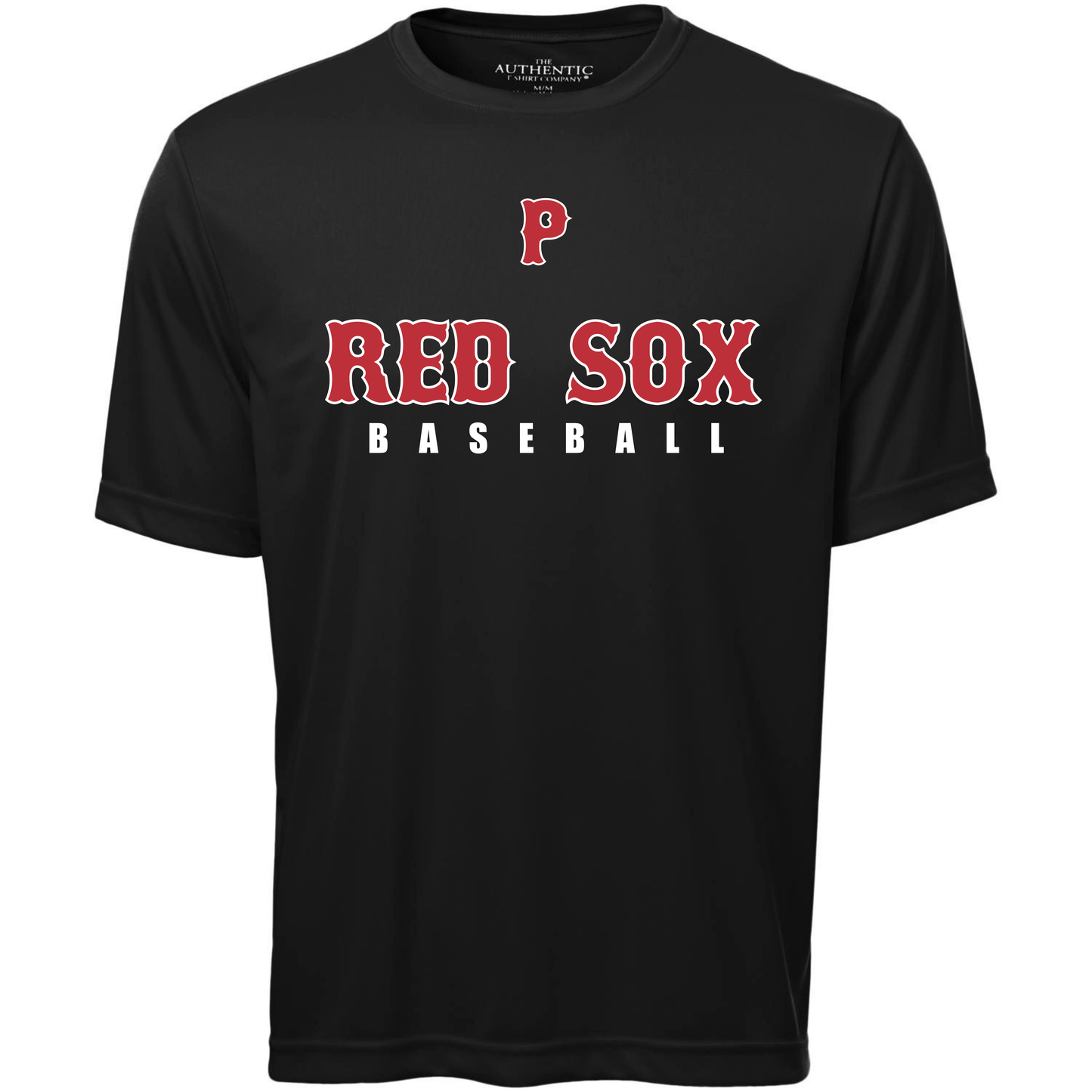 RED SOX BASEBALL 100% POLYESTER "DRI-FIT" TEE