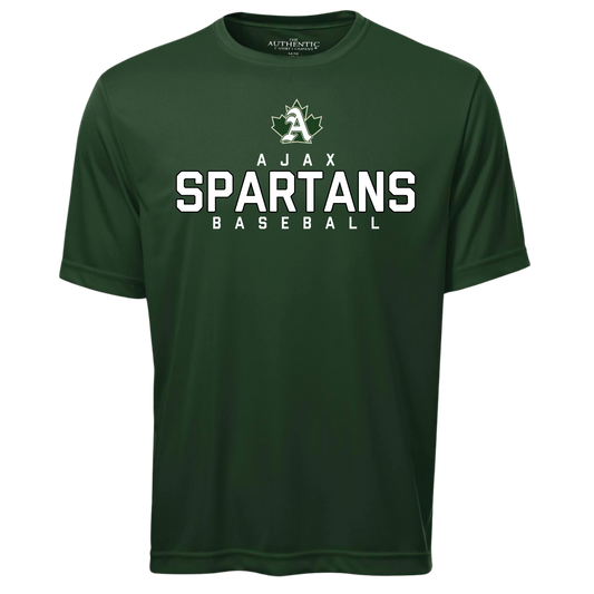 Ajax Spartans Baseball Polyester "Dri-Fit" Tee