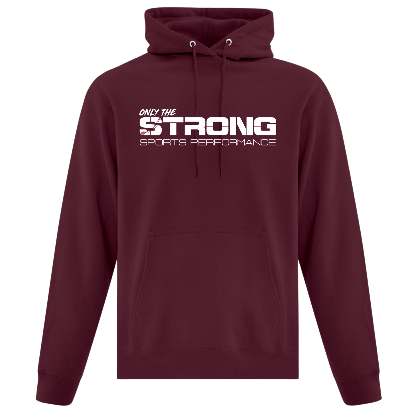 Only The Strong Cotton/Poly Hoodie