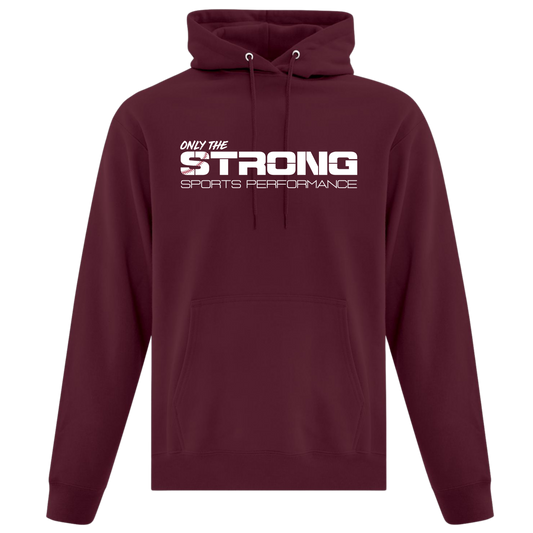 Only The Strong Cotton/Poly Hoodie