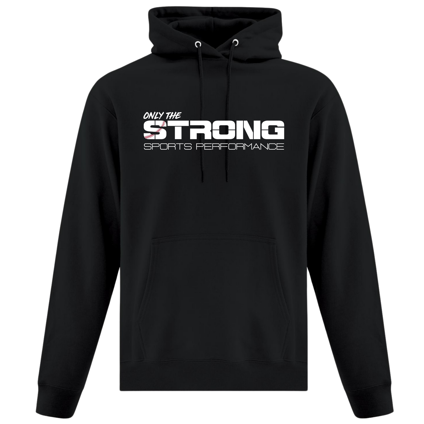 Only The Strong Cotton/Poly Hoodie