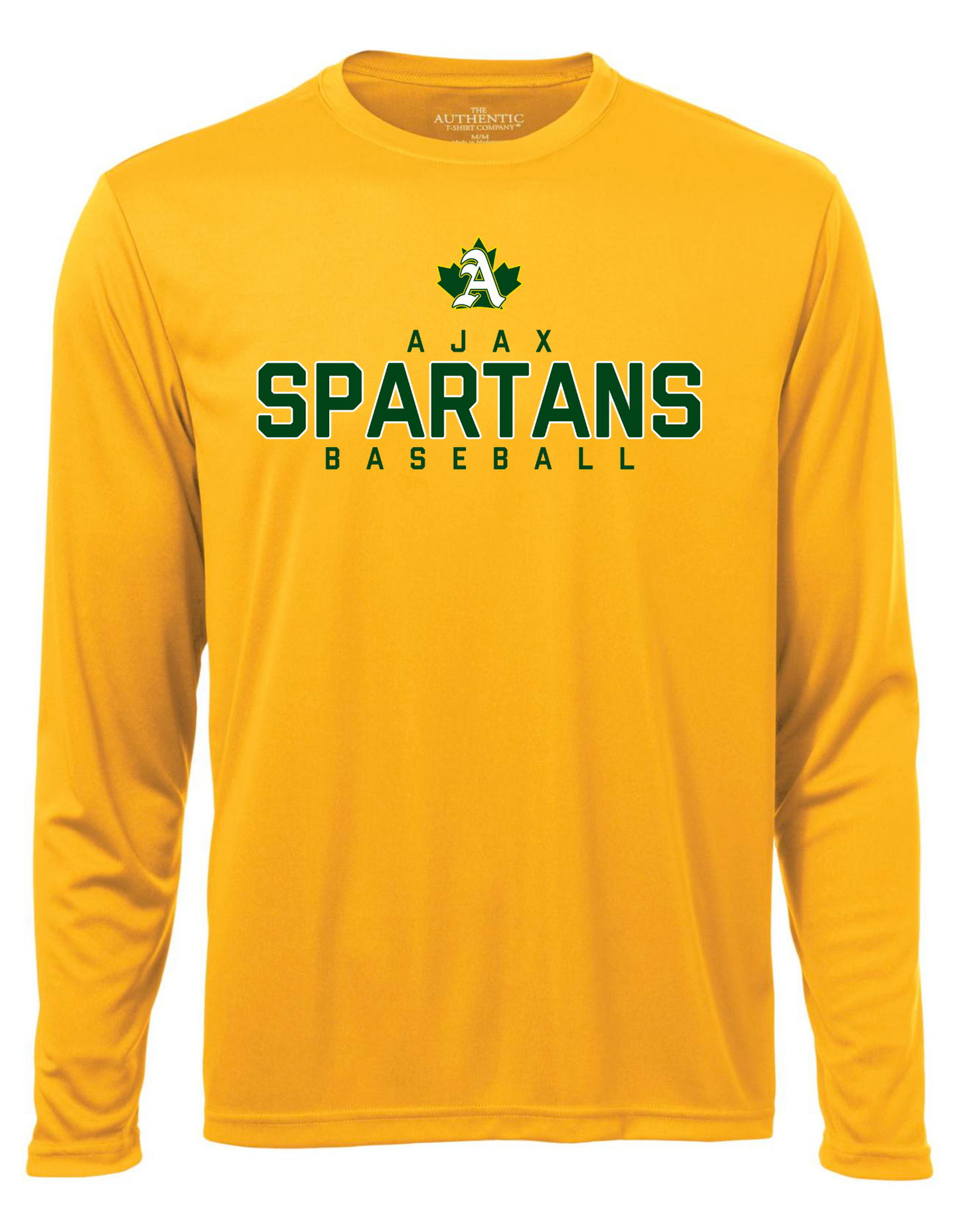 Ajax Spartans Long Sleeve Polyester Tee