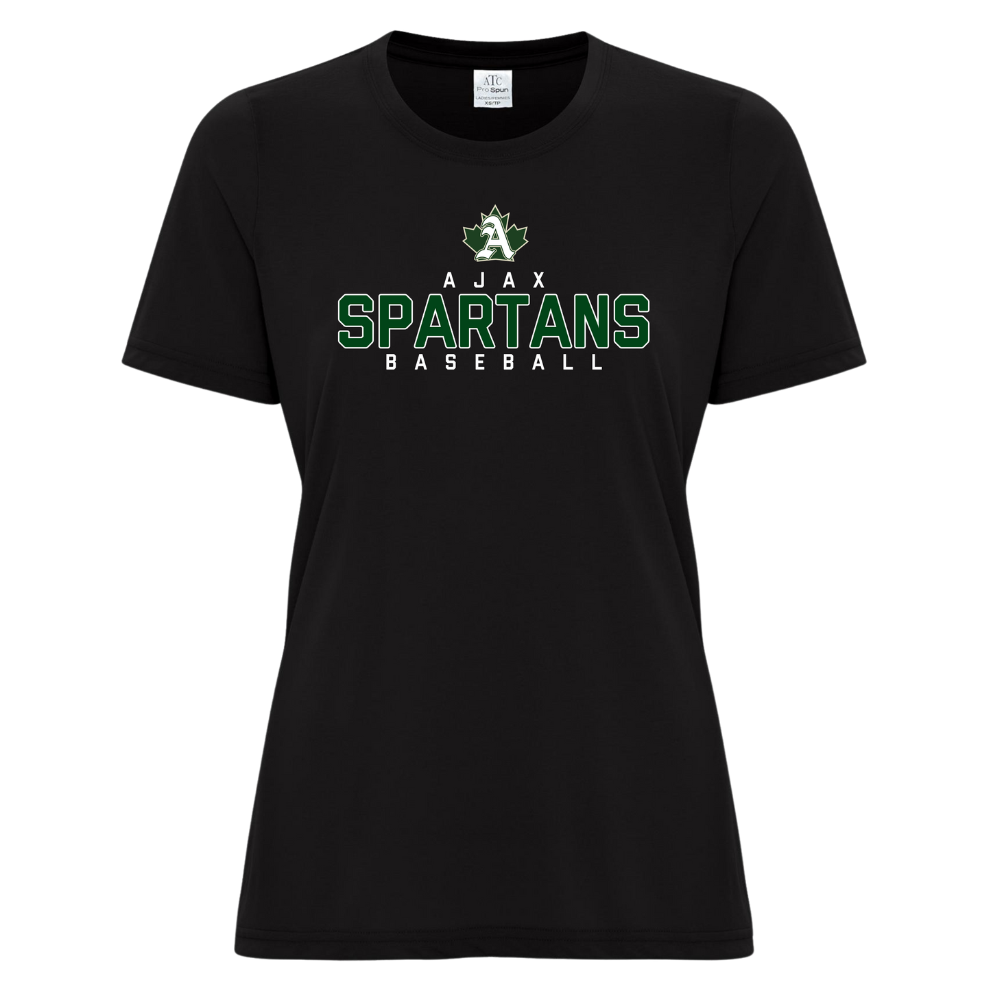 Ajax Spartans Baseball Ladies Tee