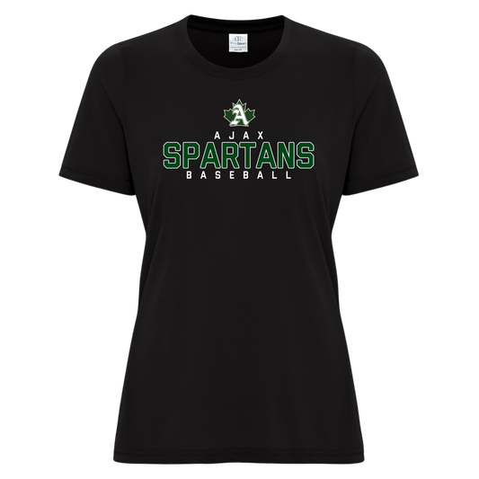 Ajax Spartans Baseball Ladies Tee