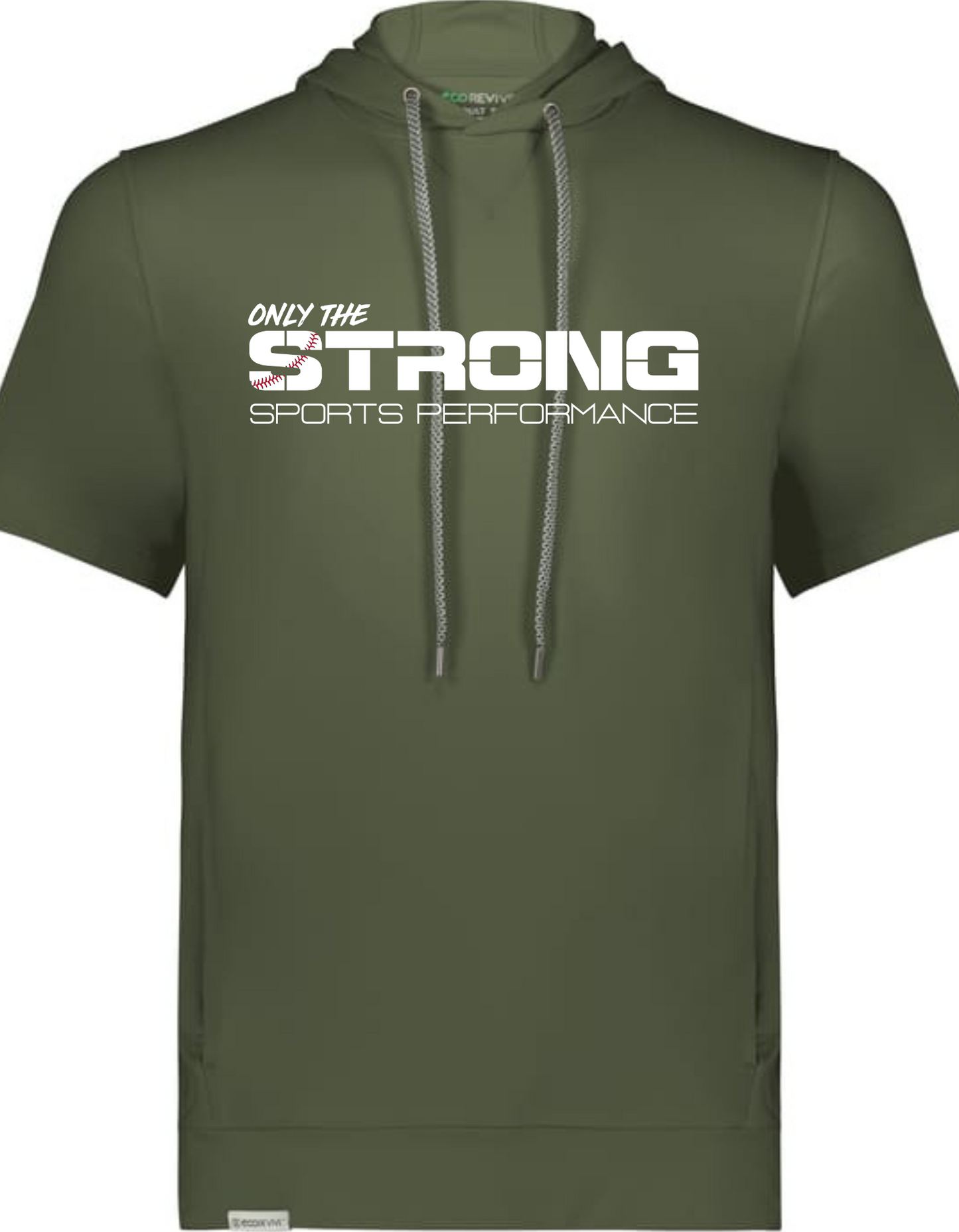 Only The Strong Performance Short Sleeve Hoodie