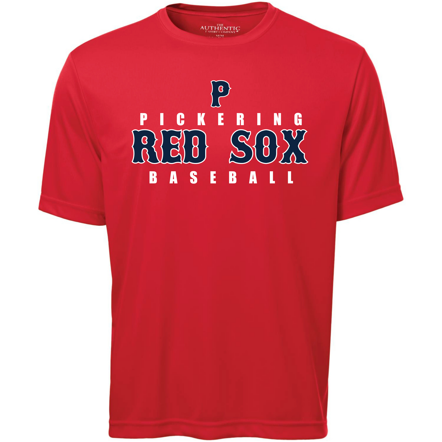 Pickering Red Sox 100% Polyester "Dri-Fit" Tee