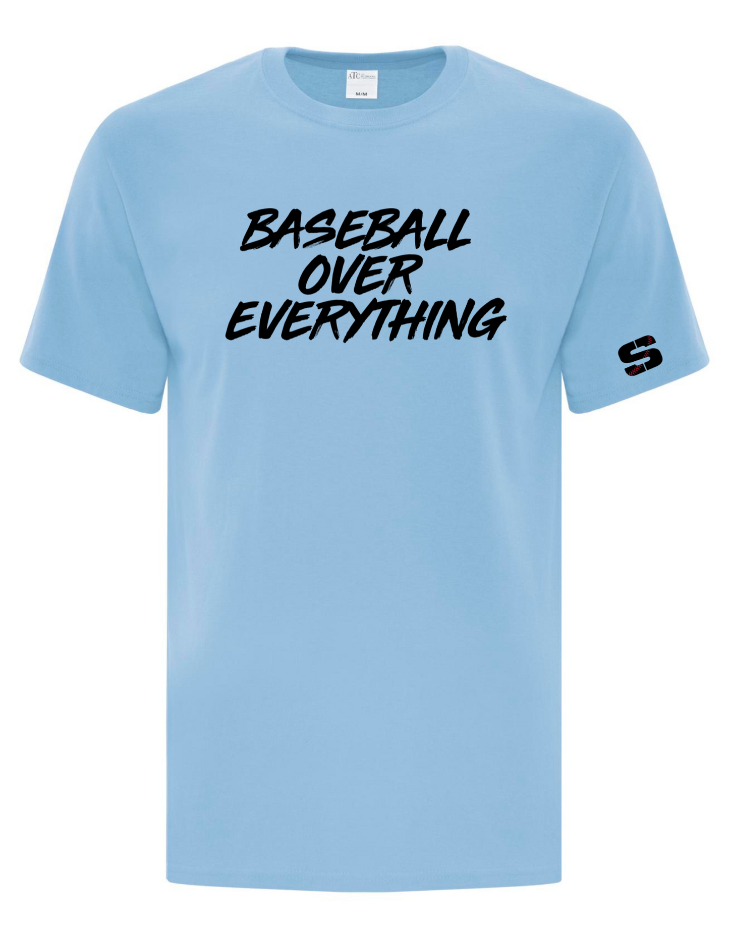 Baseball Over Everything Cotton Blend Tee