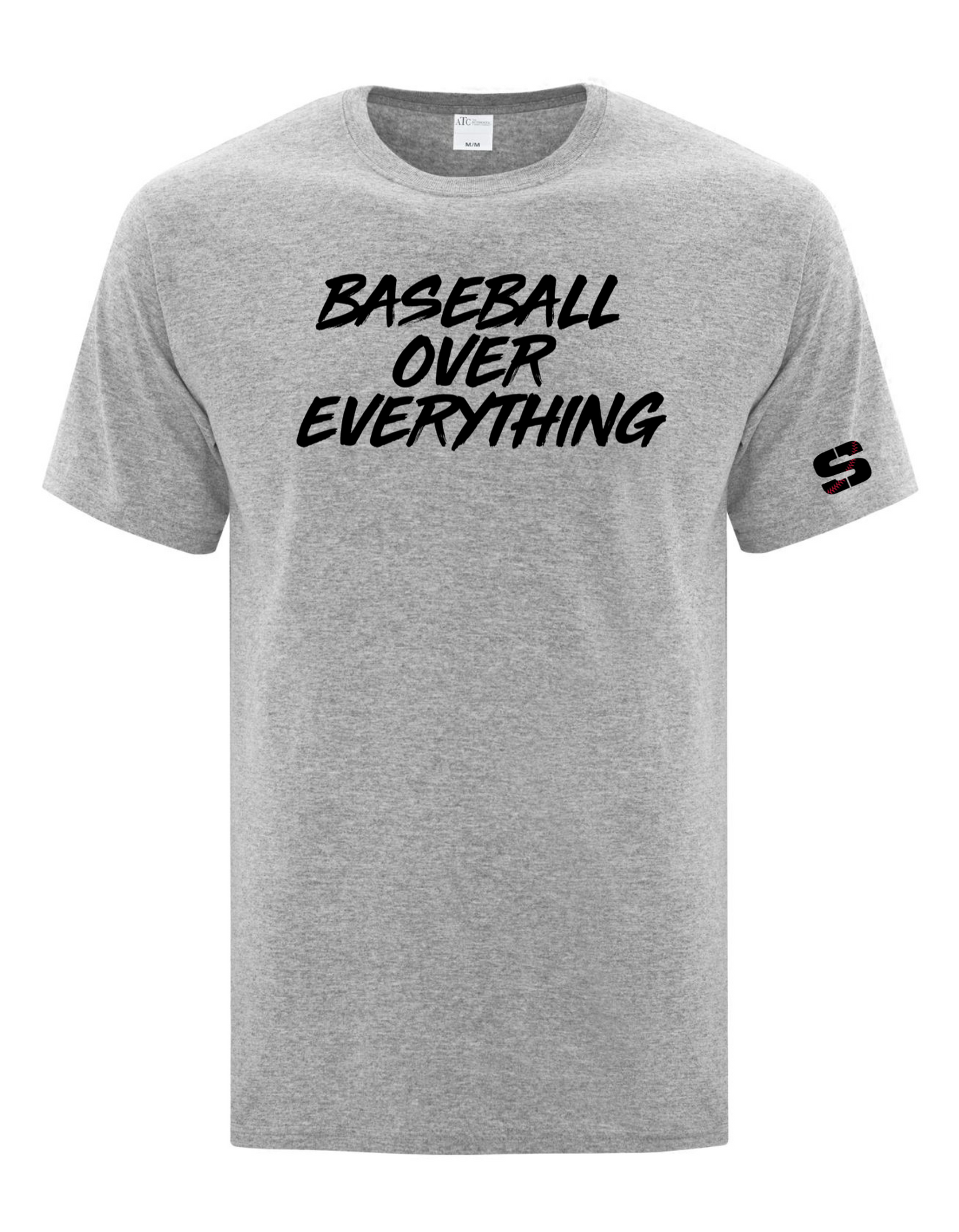 Baseball Over Everything Cotton Blend Tee