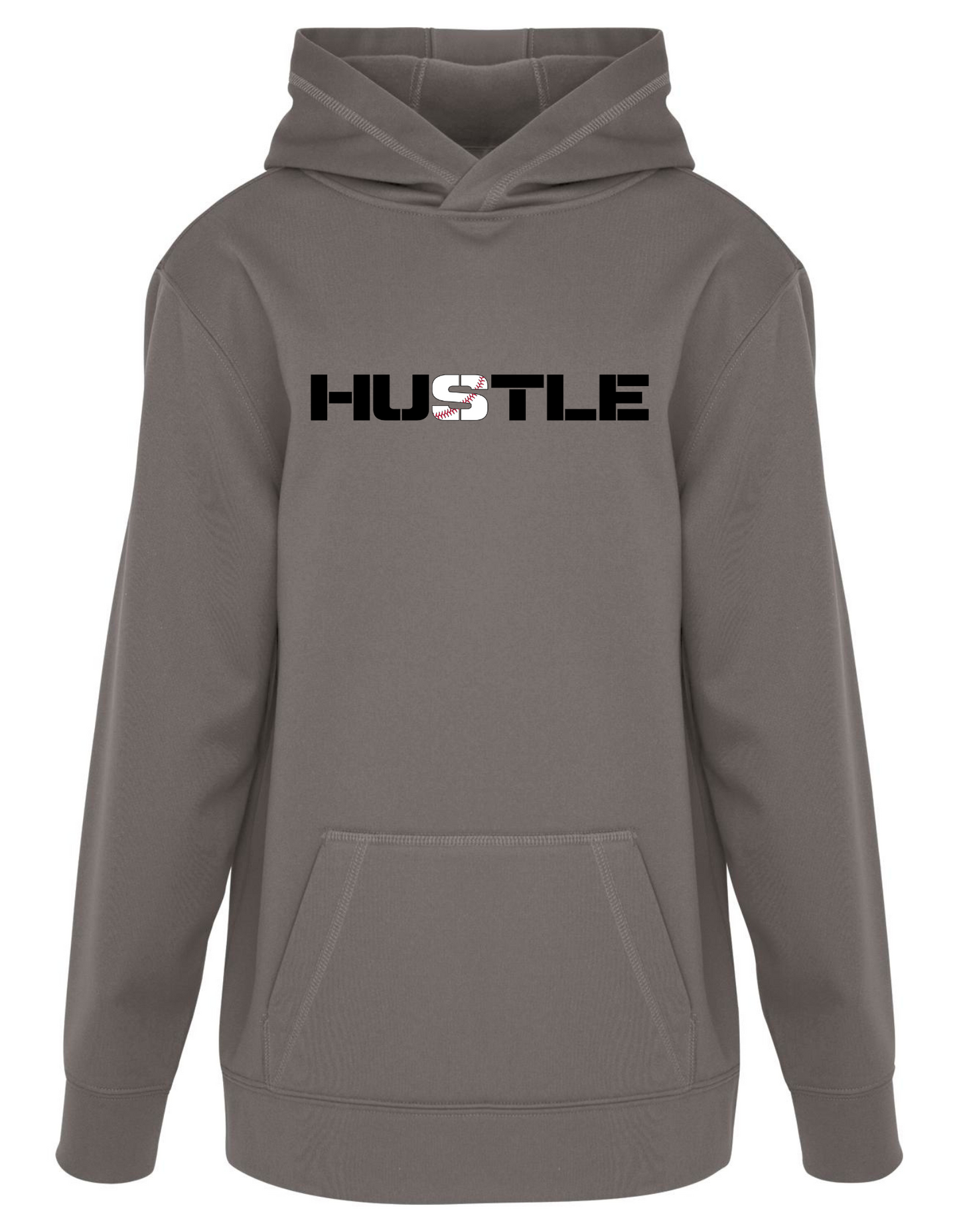 Hustle 100% Polyester Hoodie