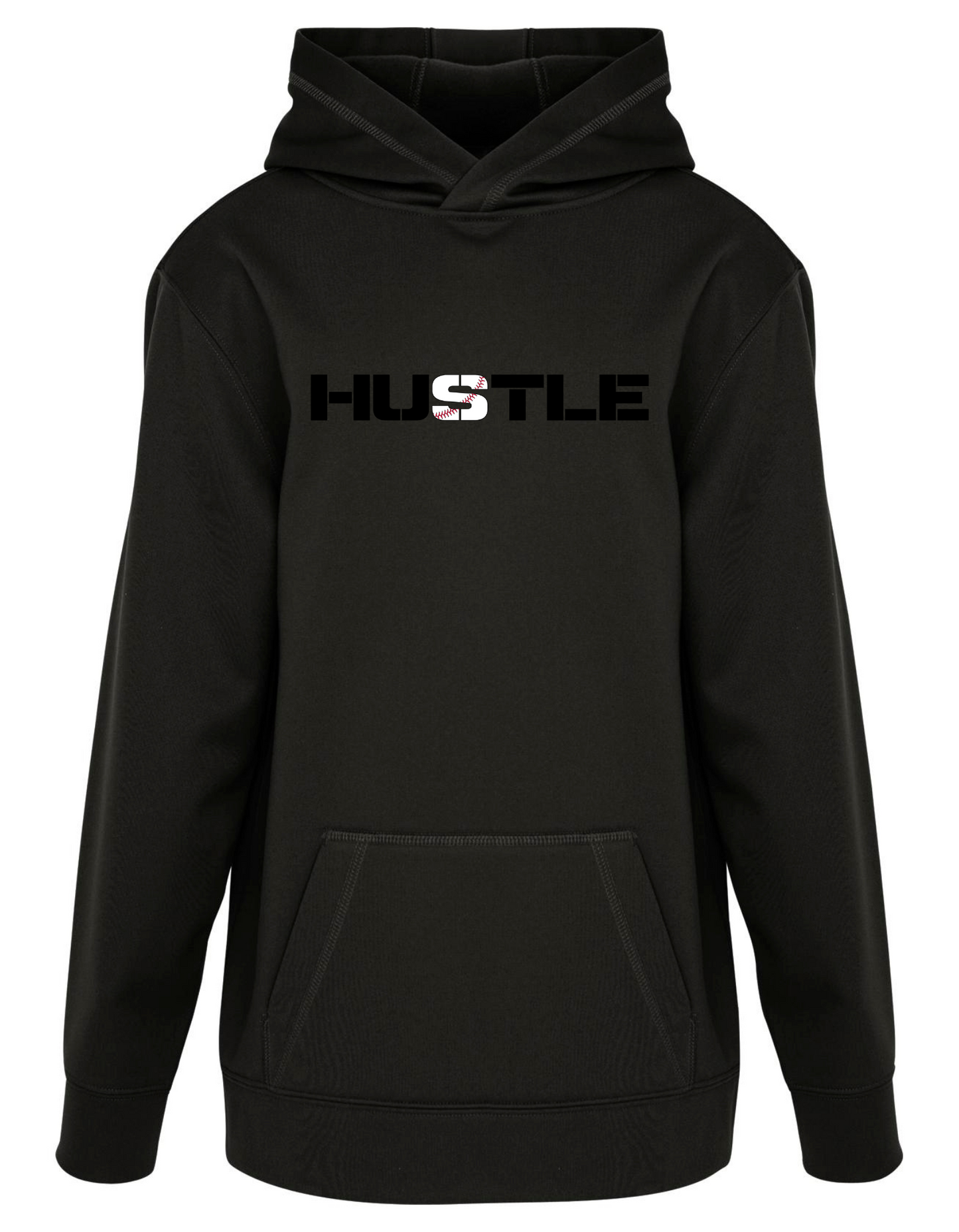 Hustle 100% Polyester Hoodie