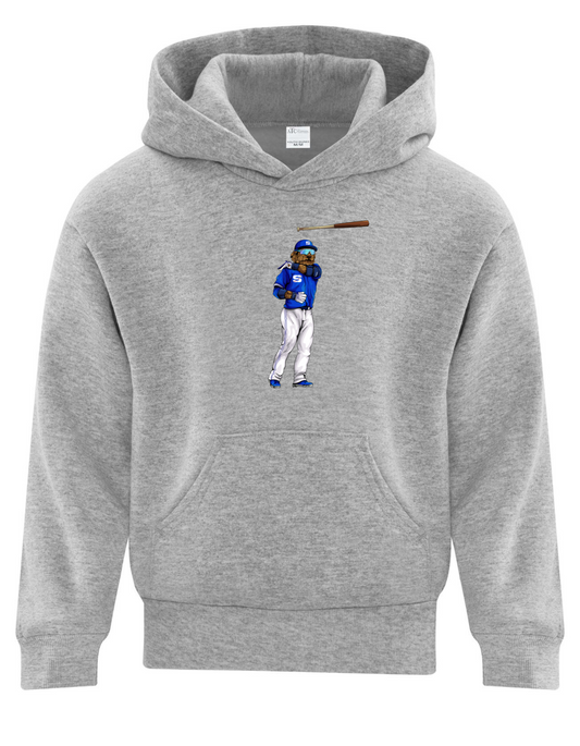 Bat Flip Dood Cotton Blend Hoodie