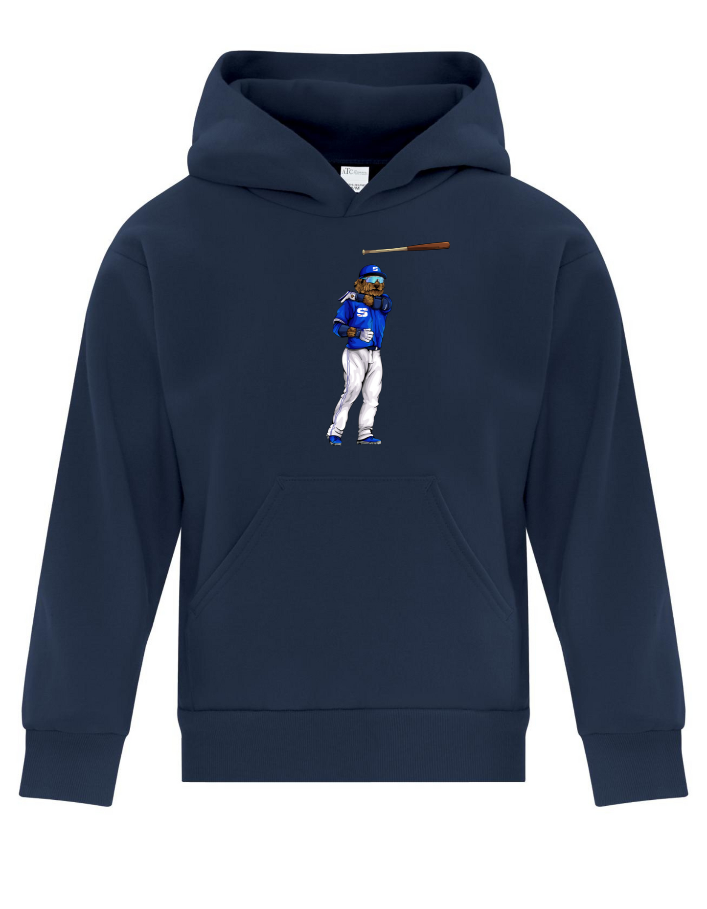 Bat Flip Dood Cotton Blend Hoodie