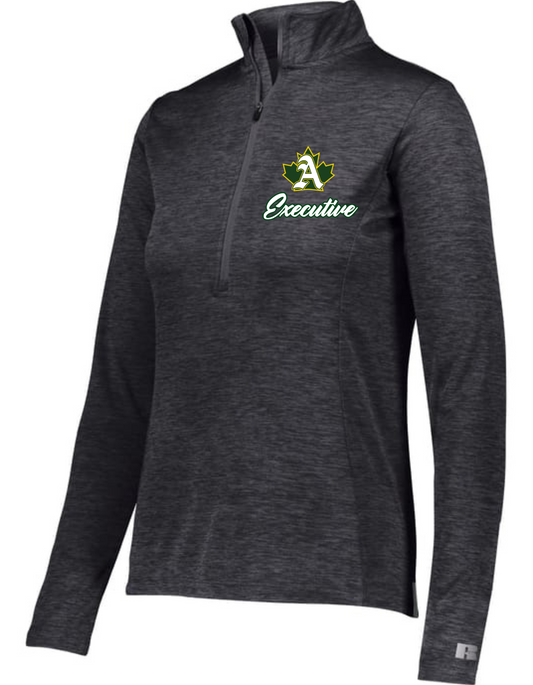 AJAX EXECUTIVE Ladies Dri-Power Lightweight 1/4 Zip Pullover