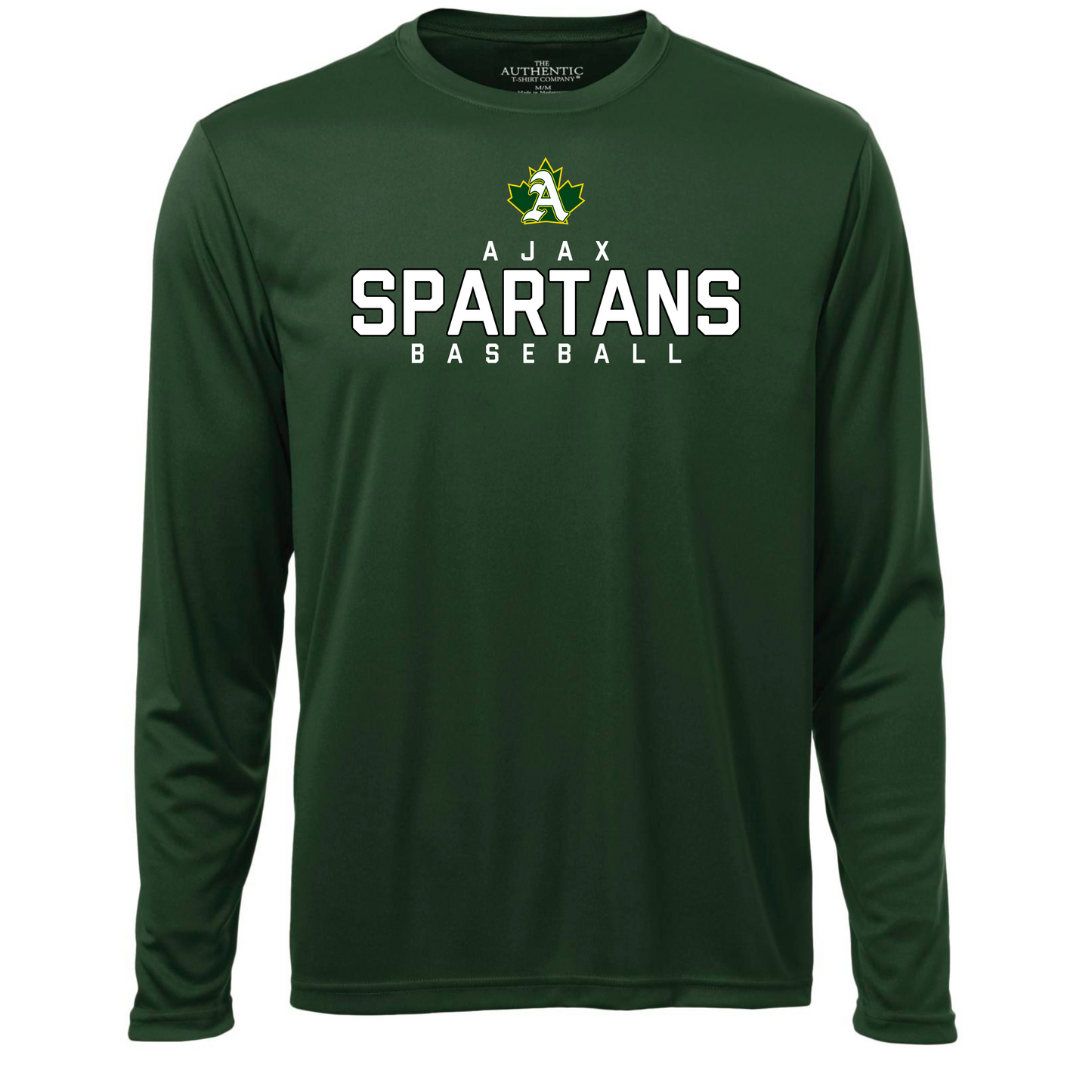 Ajax Spartans Long Sleeve Polyester Tee