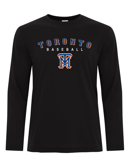 "Dri-Fit" Toronto Baseball Polyester Long Sleeve