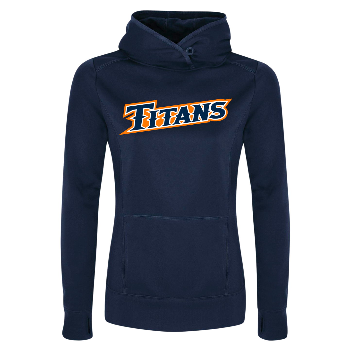 Titans Ladies 100% Polyester Hoodie