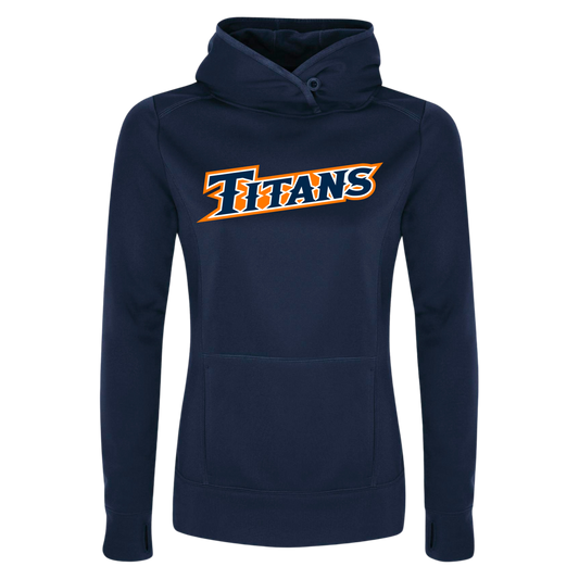 Titans Ladies 100% Polyester Hoodie