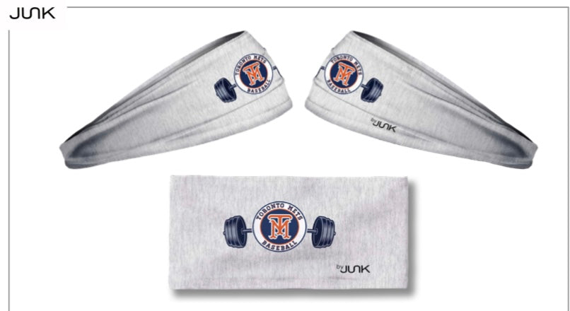 TORONTO METS STRENGTH X JUNK™ Big Bang Lite Headbands - White Noise